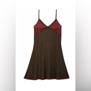 Marc Jacobs pointelle-knit panelled dress